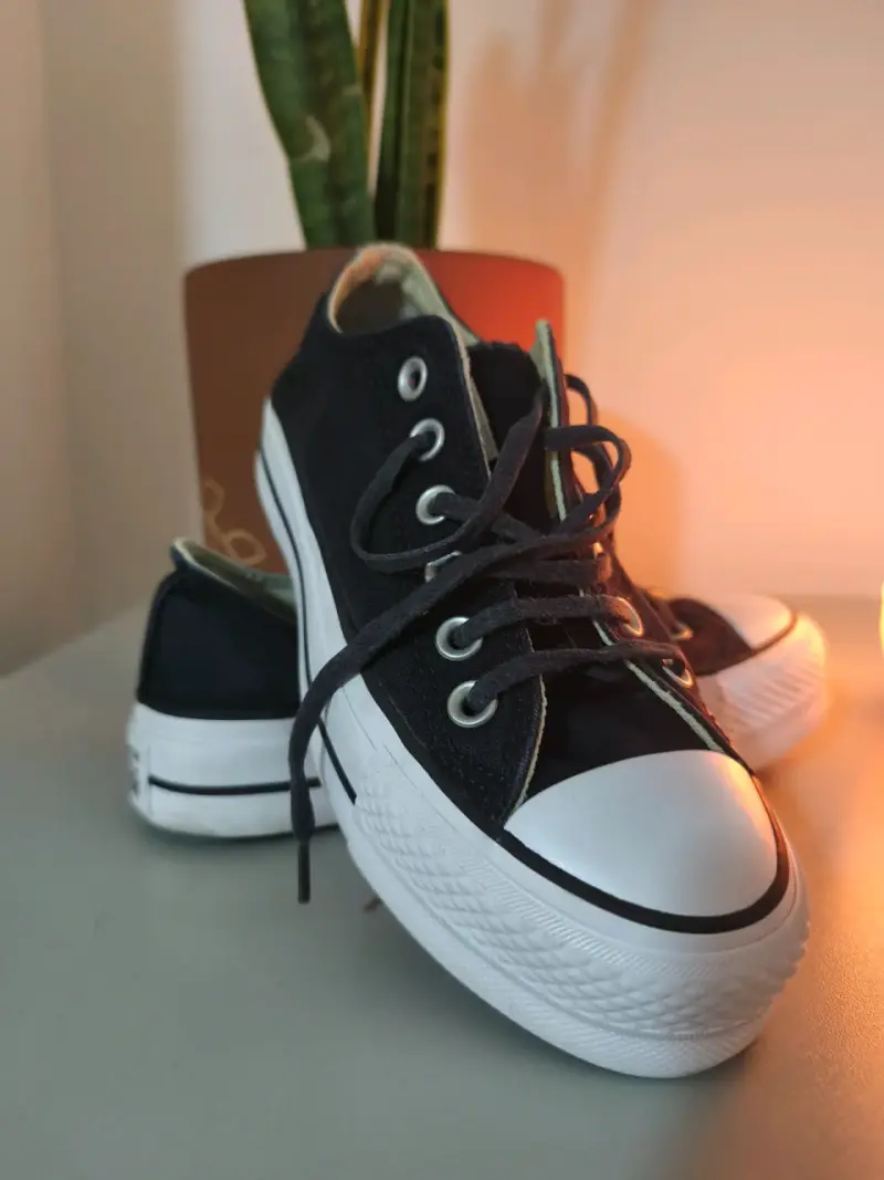 Zapatillas Converse All Star negras clásicas - 3