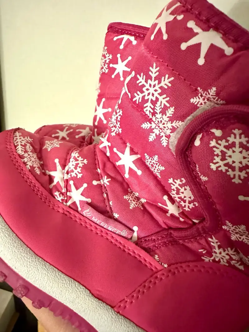 Botas de nieve para niña color rosa talla 25 - 2