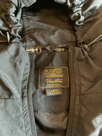 Chaqueta Negra Primitive Naruto Shippuden - miniatura 4