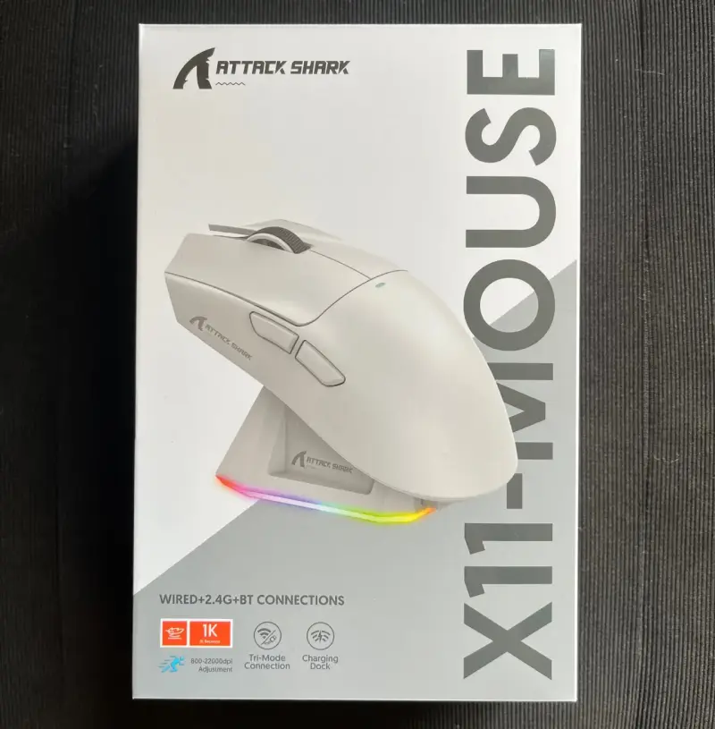 Mouse inalámbrico Attack Shark X11 - 1