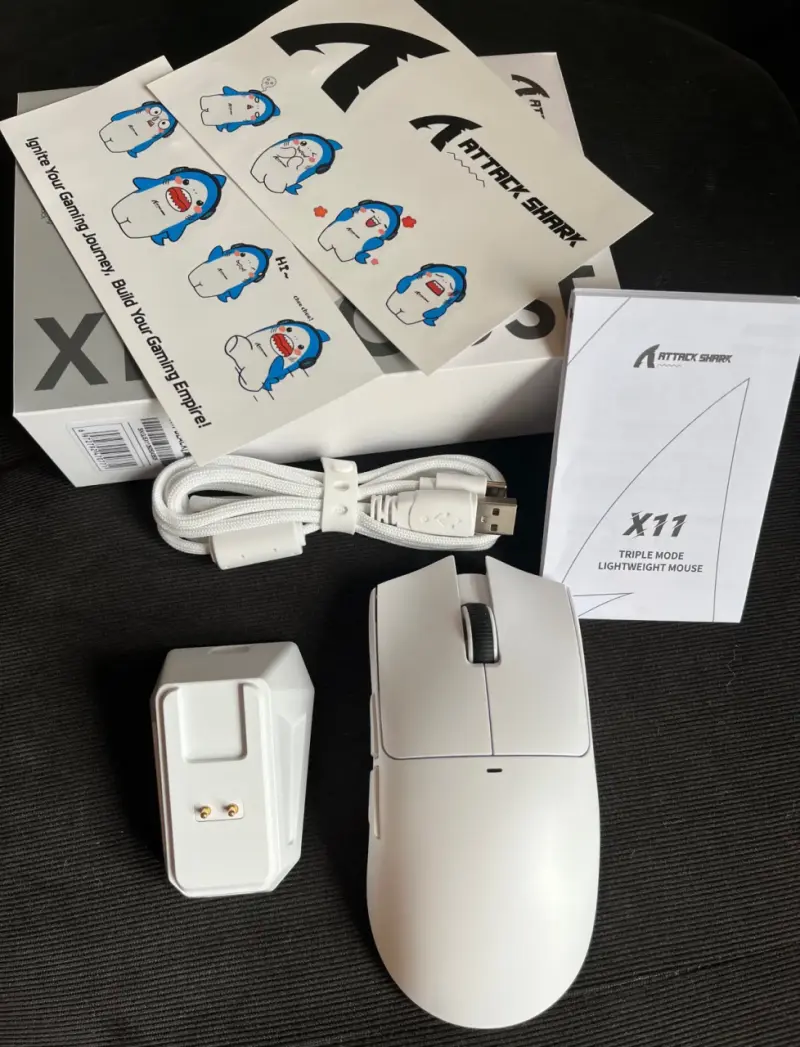 Mouse inalámbrico Attack Shark X11 - 2