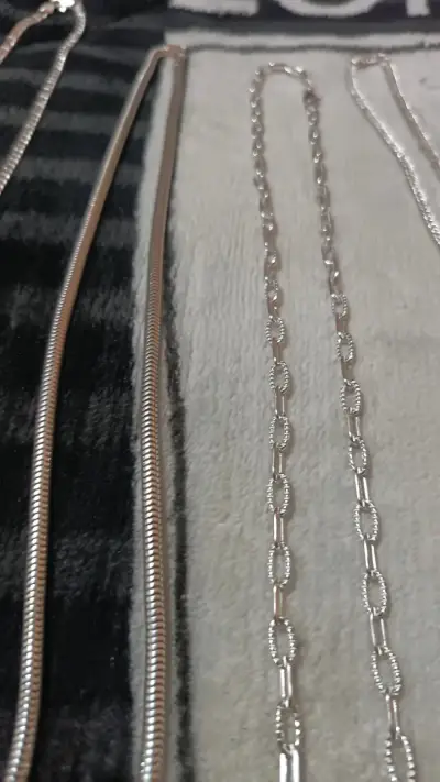 Collares de plata con dijes elegantes - miniatura 4