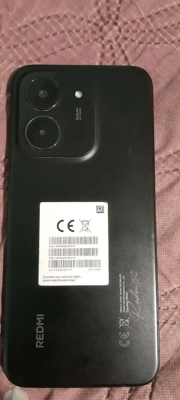 Smartphone Redmi 15C 256GB Negro - 1