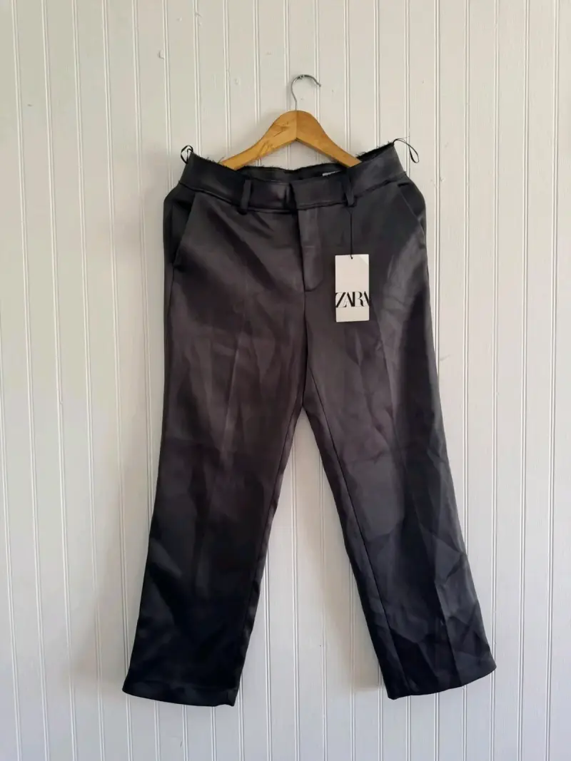 Pantalones de vestir negros Zara