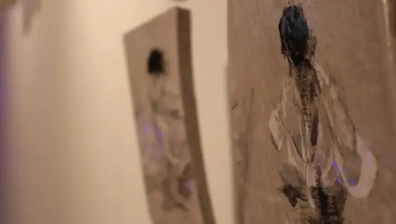 Dos cuadros artístico - Pintura acrilica - 1