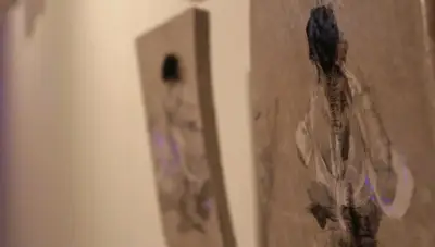 Dos cuadros artístico - Pintura acrilica - miniatura 1