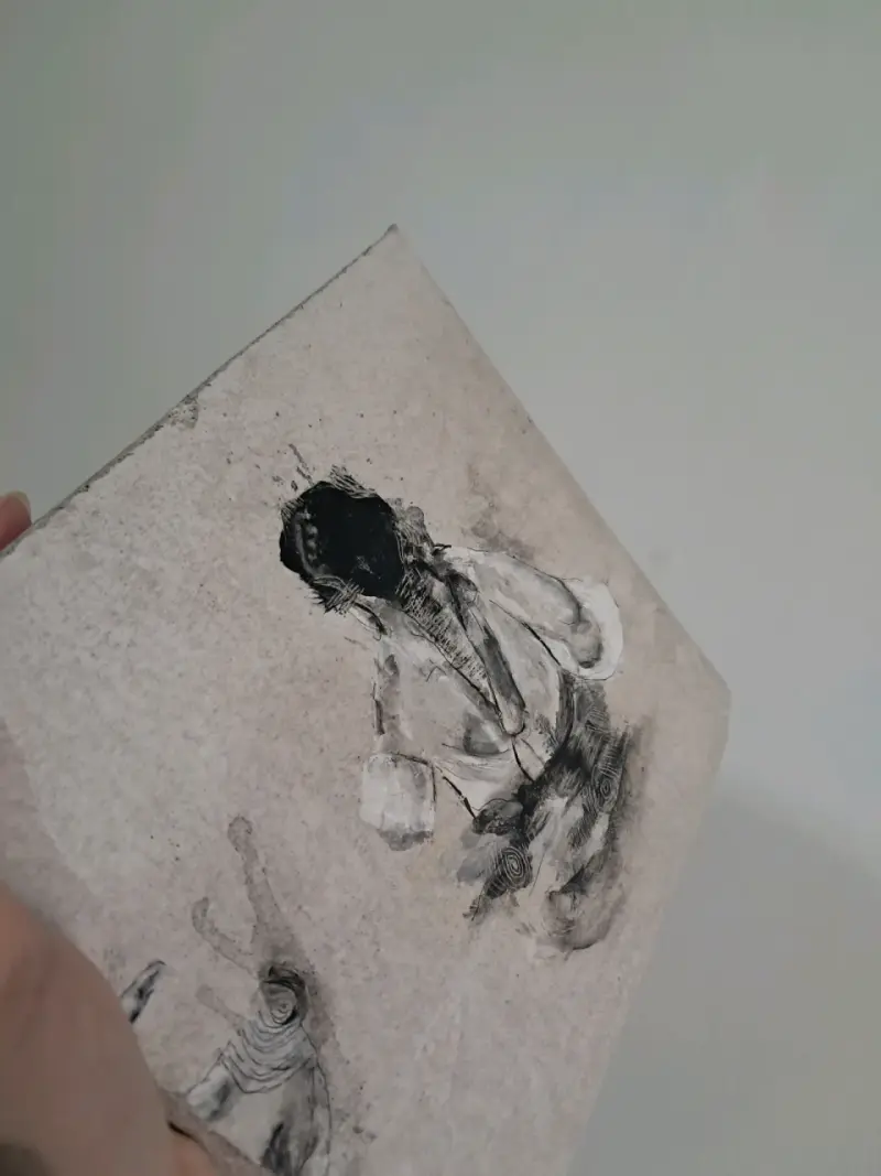Dos cuadros artístico - Pintura acrilica - 5