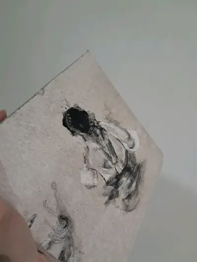 Dos cuadros artístico - Pintura acrilica - miniatura 5