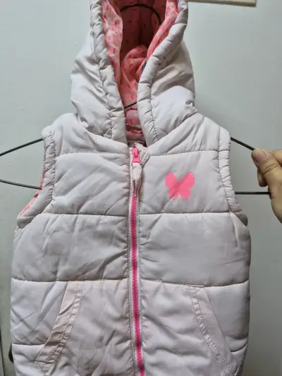 Chaleco acolchado para niños con capucha - miniatura 2
