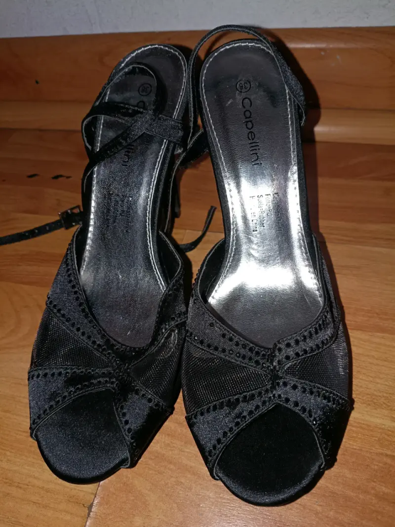 Sandalias de tacón negras Copellini elegantes - 1