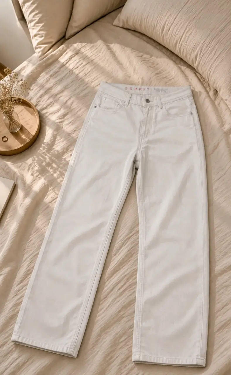 Jeans gris perla Esprit para mujer - 1