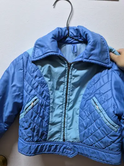Chaqueta de niño azul con forro polar - miniatura 5