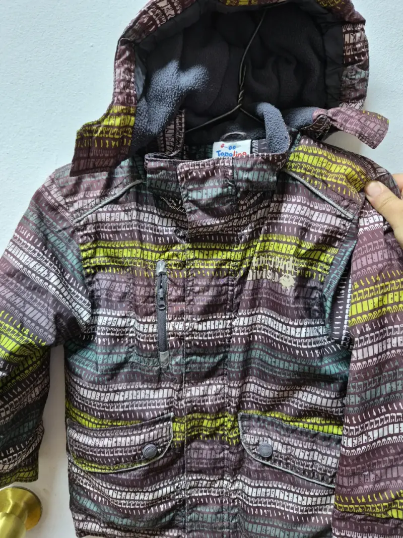 Chaleco acolchado azul para niño - 2