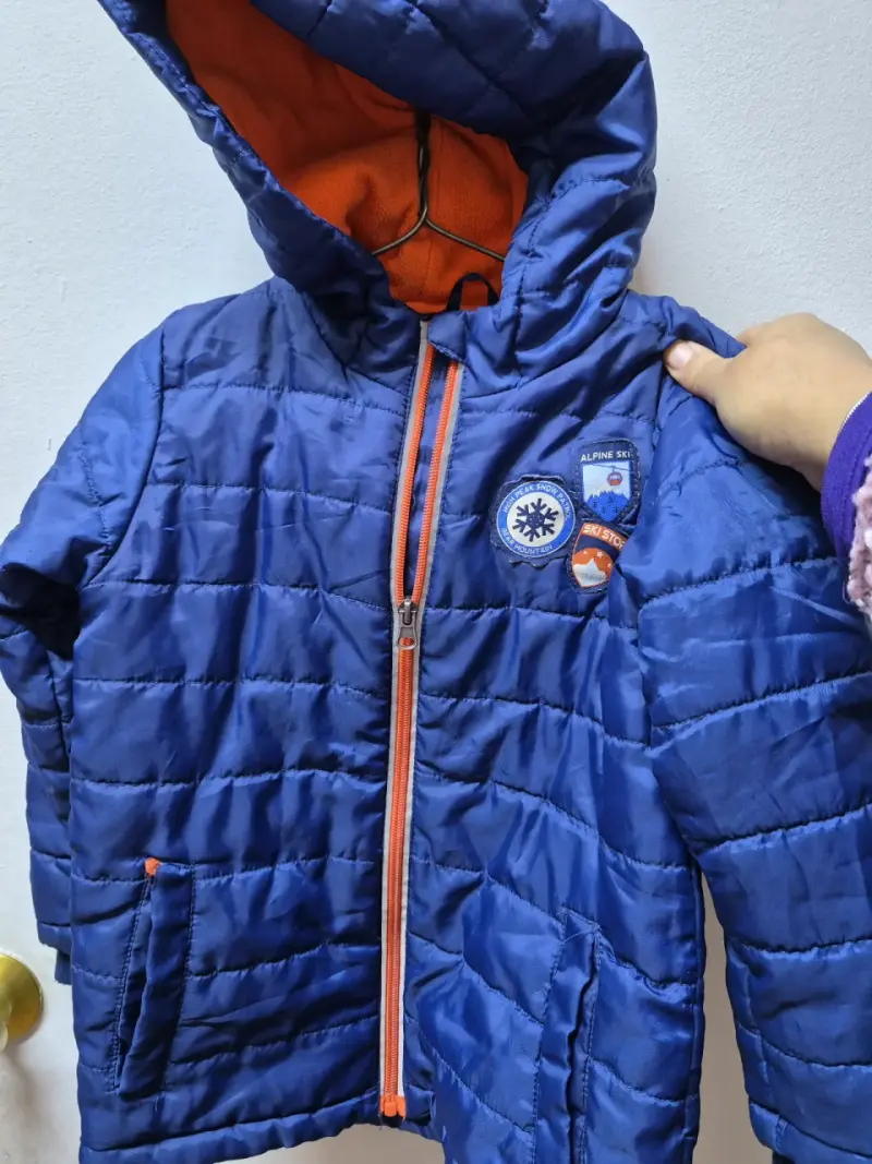 Chaqueta de invierno para niños Alpine Pro con capucha - 2