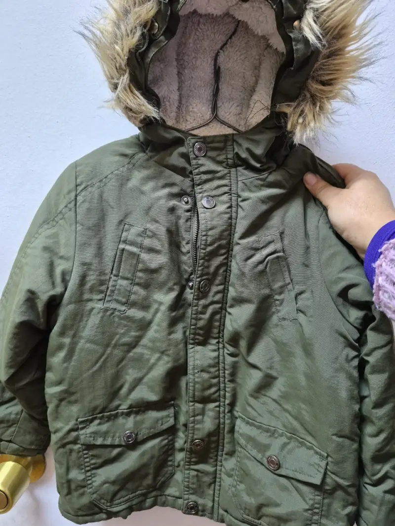 Chaqueta de invierno para niños Alpine Pro con capucha - 3