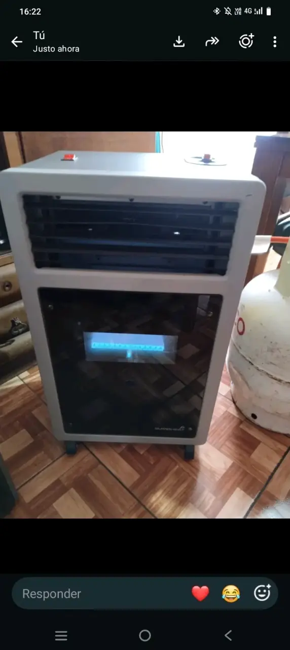 🥶🔥Estufa a gas Sumoheat con ruedas🥶🔥 - 5