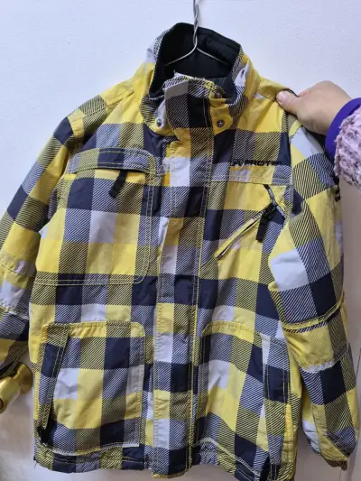 Chaqueta de invierno para niños con capucha - miniatura 5