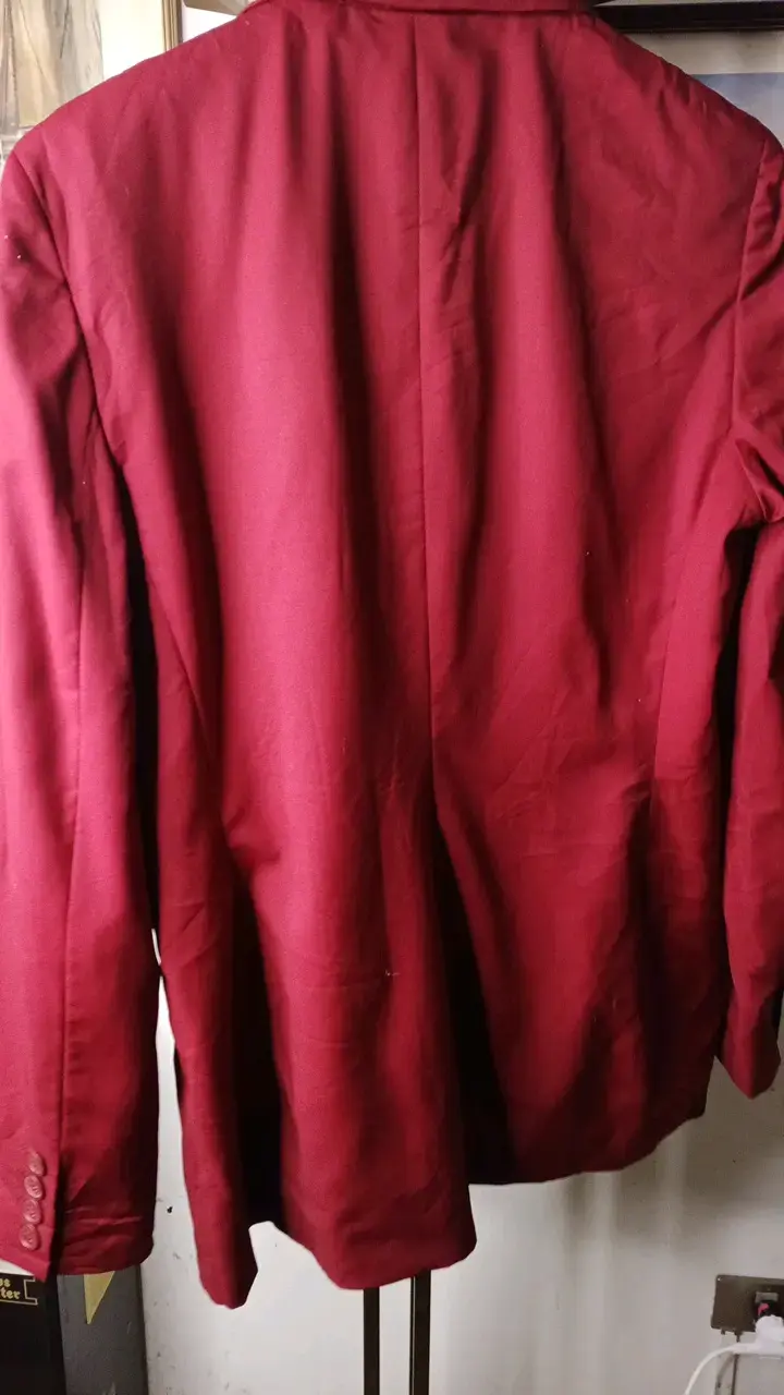 Blazer rojo elegante para mujer - 2