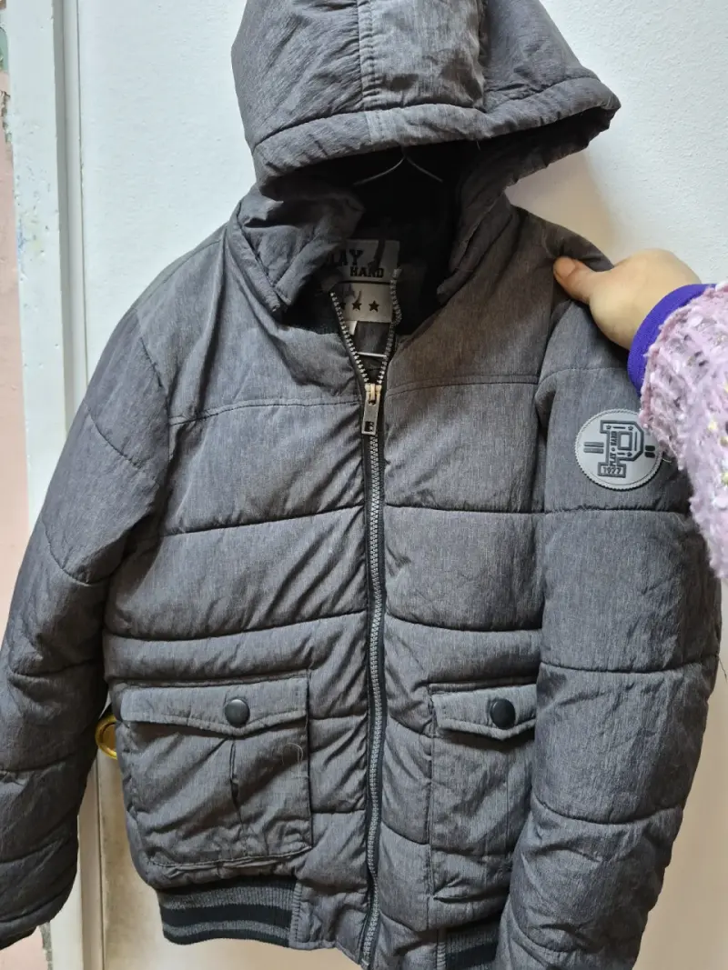 Chaqueta Impermeable Columbia Mujer Gris - 5