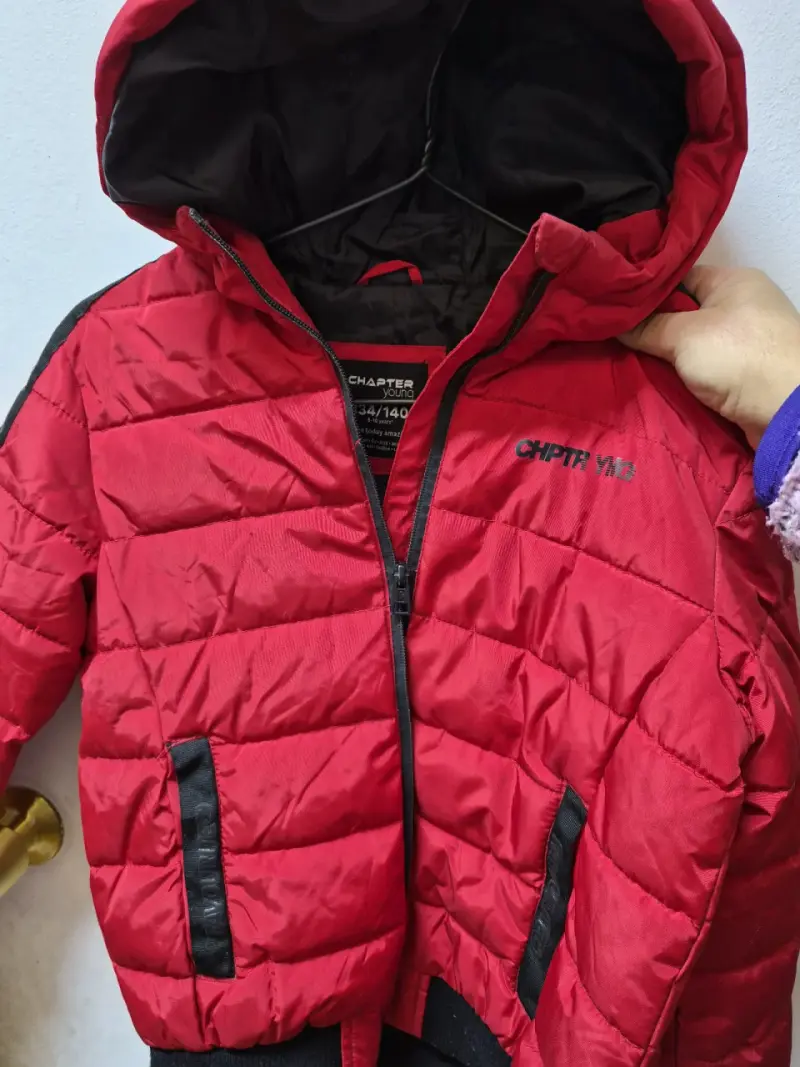 Chaqueta de invierno roja para niño Chapter Young - 1
