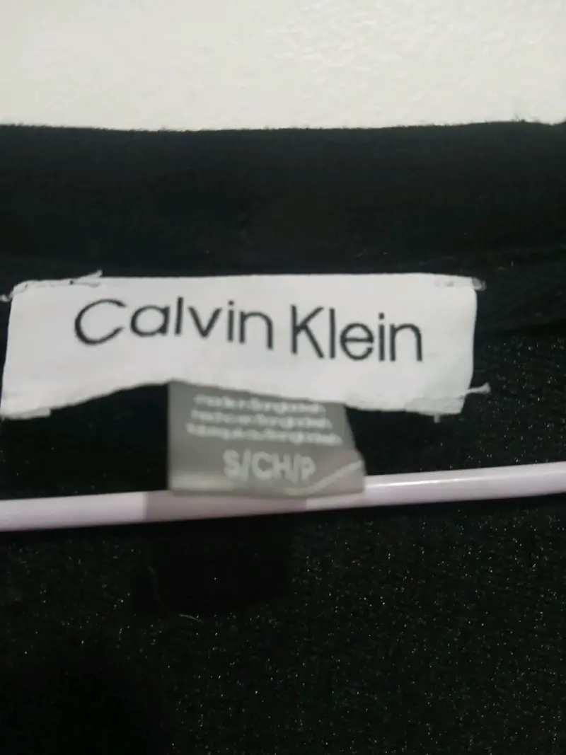 Vestido negro Calvin Klein - 3