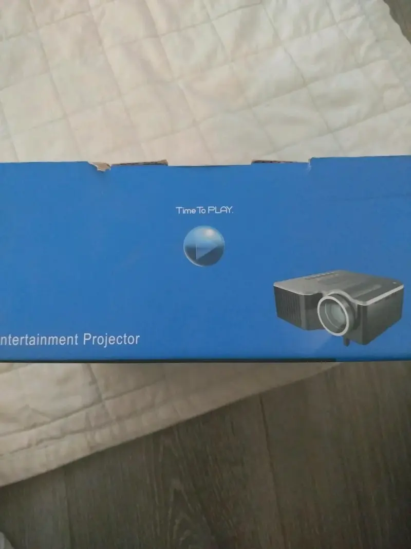 Proyector LED con telón - 2