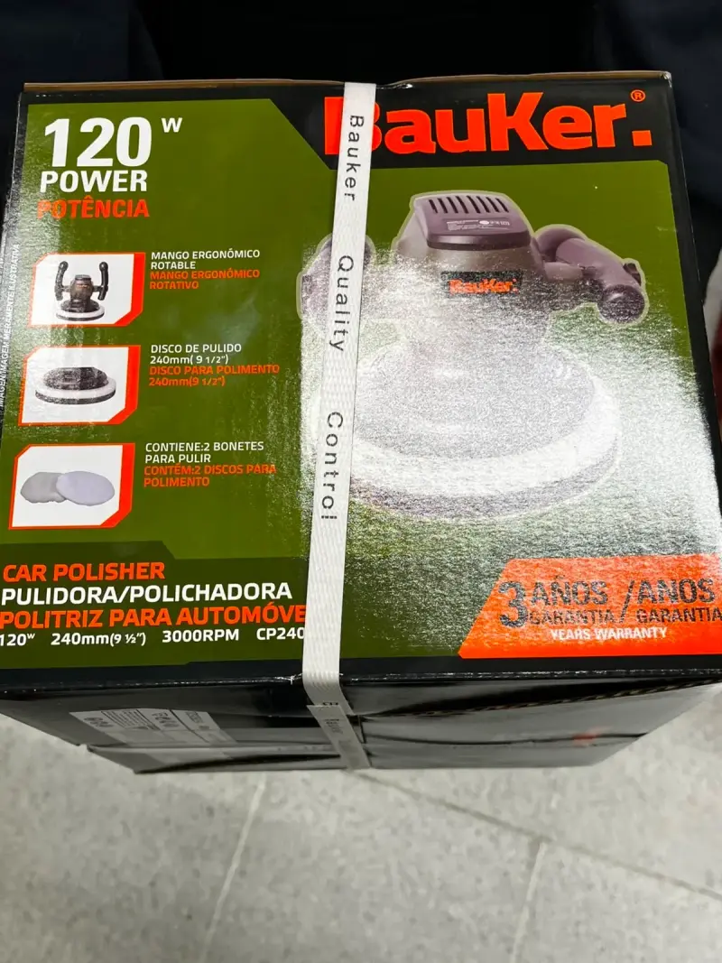 Pulidora para autos Bauker 120W‼️ - 2