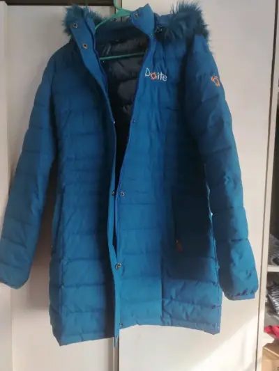 Parka azul con capucha de Doite - miniatura 1