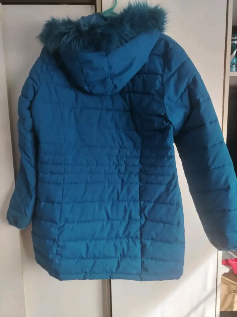 Parka azul con capucha de Doite - 2