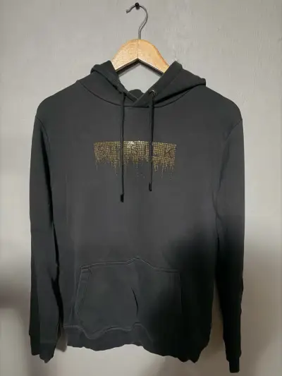 Polerón verde y negro con capucha SikSilk tallas M - miniatura 6