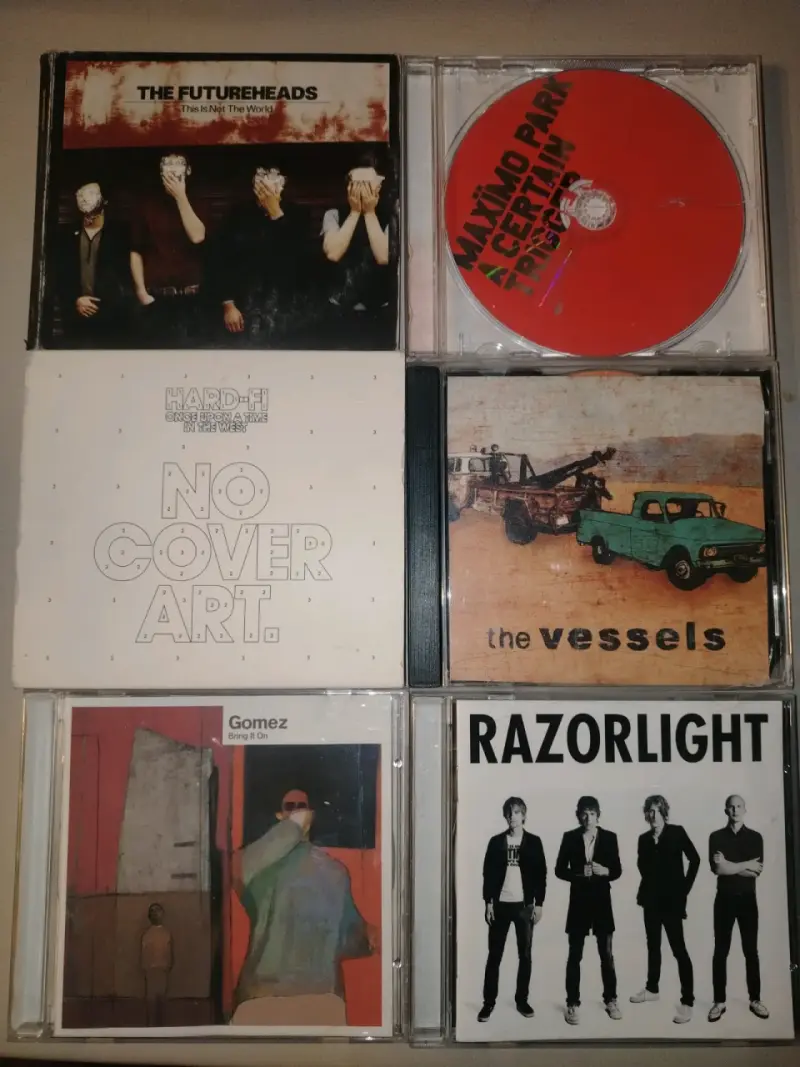 Colección de CDs brit pop, indie rock y folk rock - 2