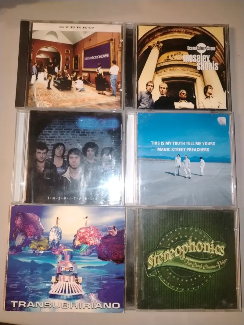 Colección de CDs brit pop, indie rock y folk rock - 4