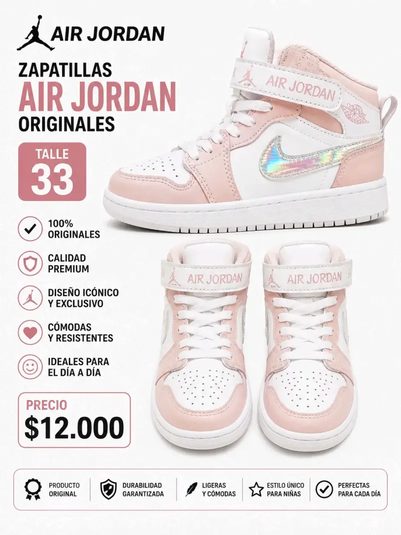 Zapatillas Air Jordan originales talla 33