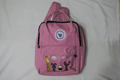Bolso de tela multicolor con asas largas - miniatura 3