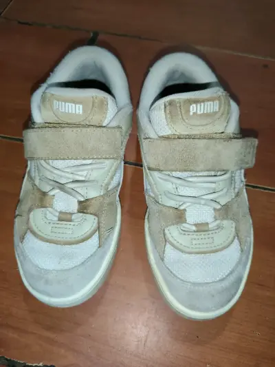 Zapatillas deportivas beige para niños Puma - miniatura 3