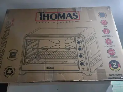 Horno eléctrico Thomas 100 litros con temporizador - miniatura 1