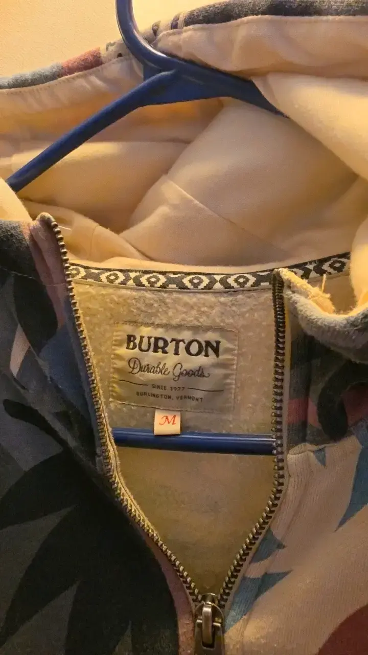 Polerón con capucha Burton estampado colorido - 2