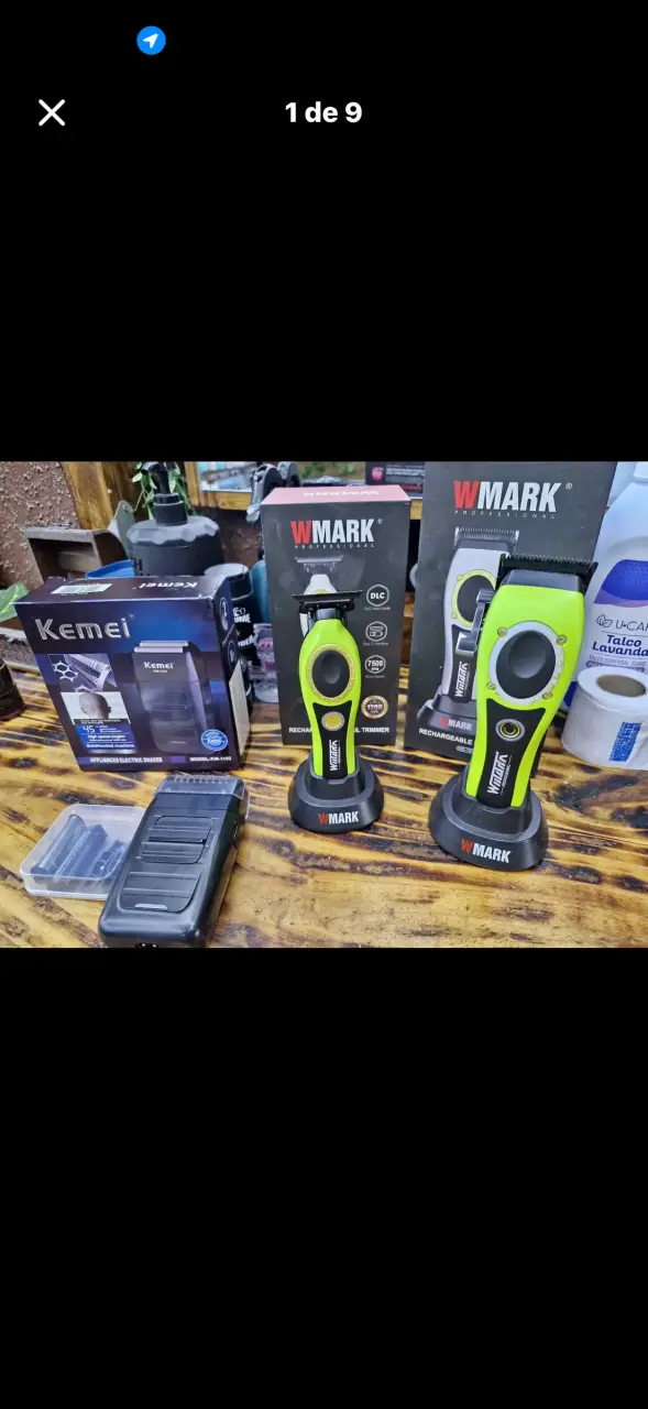 Cortadora de Pelo Profesional Wmark Verde - 3
