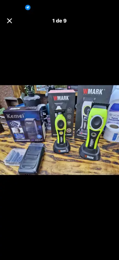 Cortadora de Pelo Profesional Wmark Verde - miniatura 3