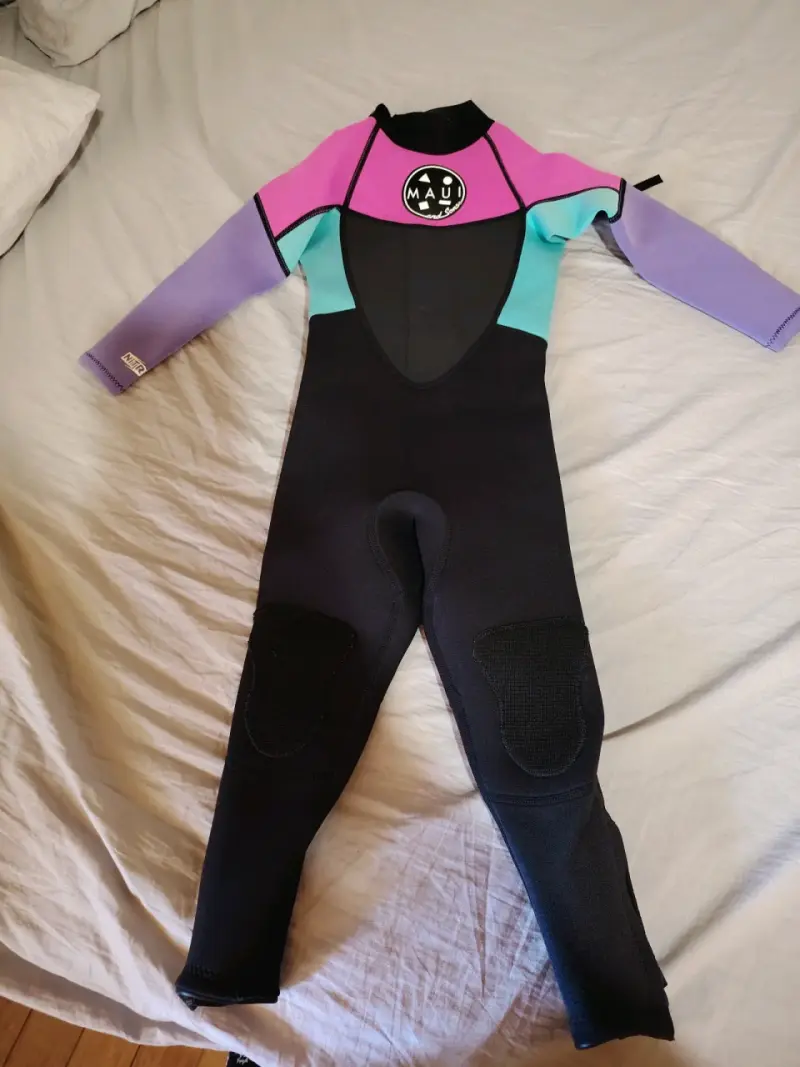 Traje de baño de neopreno para niña - 1