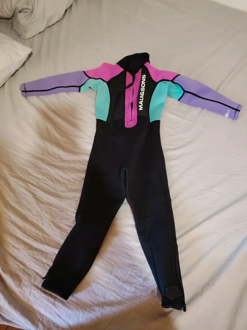 Traje de baño de neopreno para niña - 2