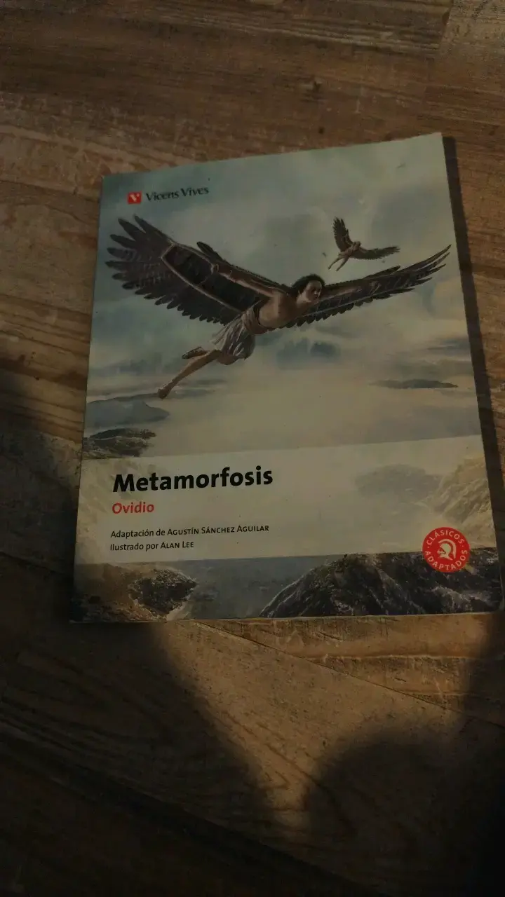 Libro Metamorfosis de Ovidio - Vicens Vives - 2