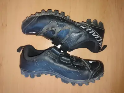 Zapatillas de ciclismo Specialized negras con velcro - miniatura 5