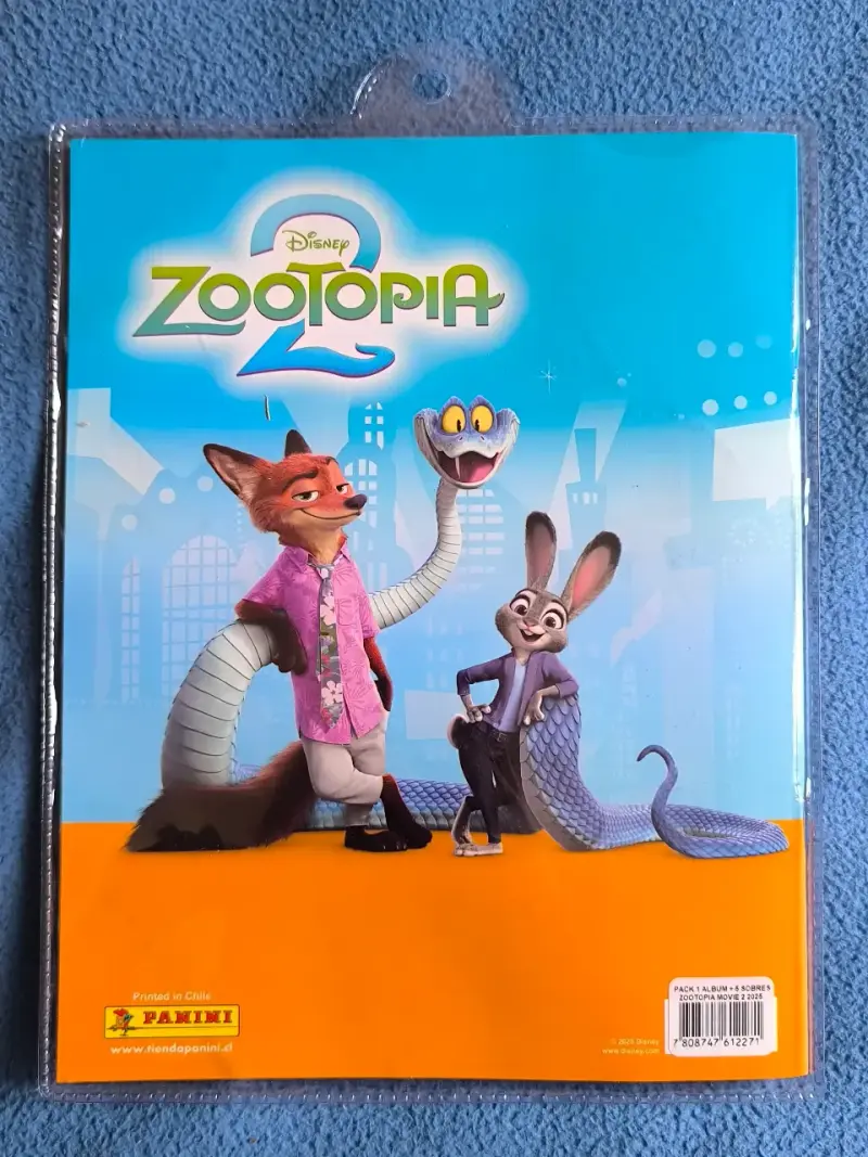 Álbum de stickers Zootopia 2 + 5 Sobres - 3