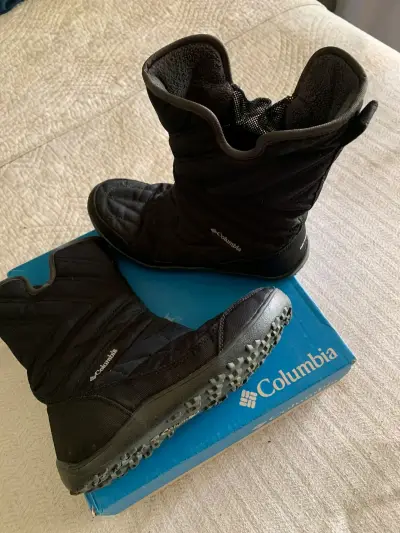 Botas de invierno Columbia Minx Slip III negras - miniatura 2