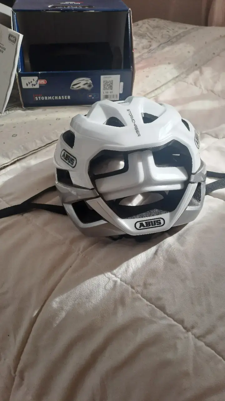 Casco Ciclismo Abus Stormchaser blanco Talla L - 2