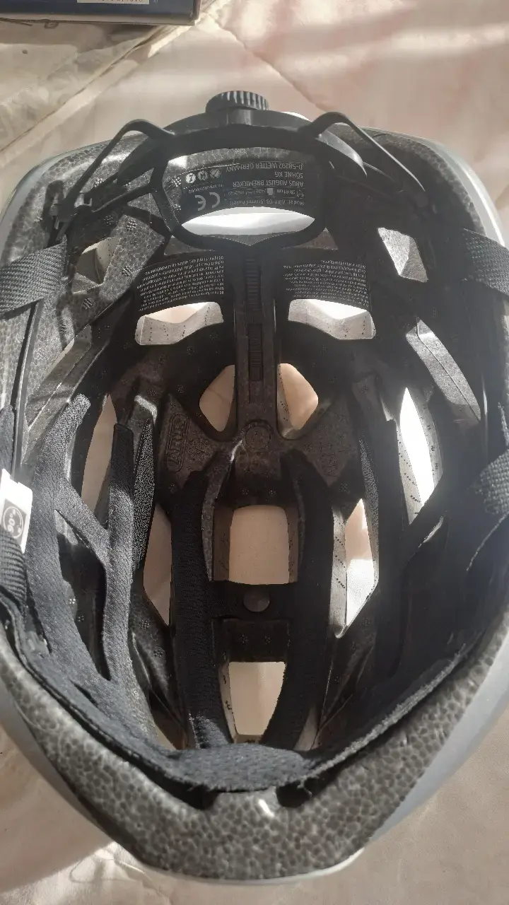 Casco Ciclismo Abus Stormchaser blanco Talla L - 3