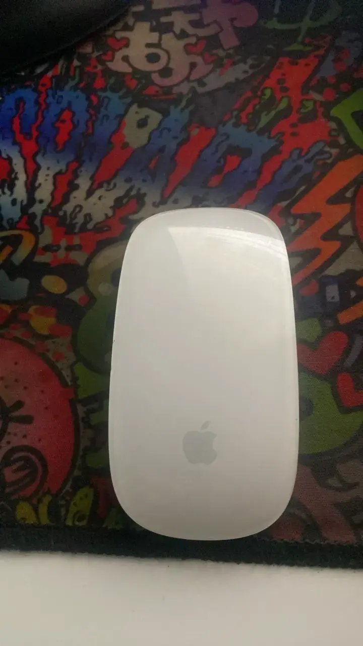 Mouse inalámbrico Apple Magic Mouse blanco - 1