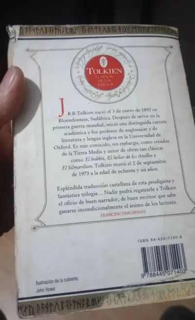 Libro El Señor de los Anillos,Comunidad del Anillo - miniatura 3