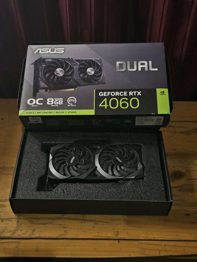 Tarjeta Gráfica MSI RTX 3070 8GB - 1